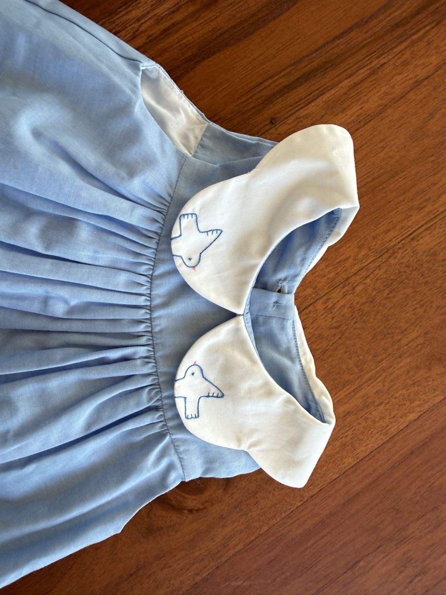Jacadi Kleider & Röcke: Jacadi Kleid hellblau mit Vögeln Grösse 6M neu – Neu und originalverpackt aus Neuhausen von ddelucia87 3