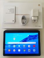 Huawei Media Pad M5 Lite Tablet mit Hülle und Ladegerät