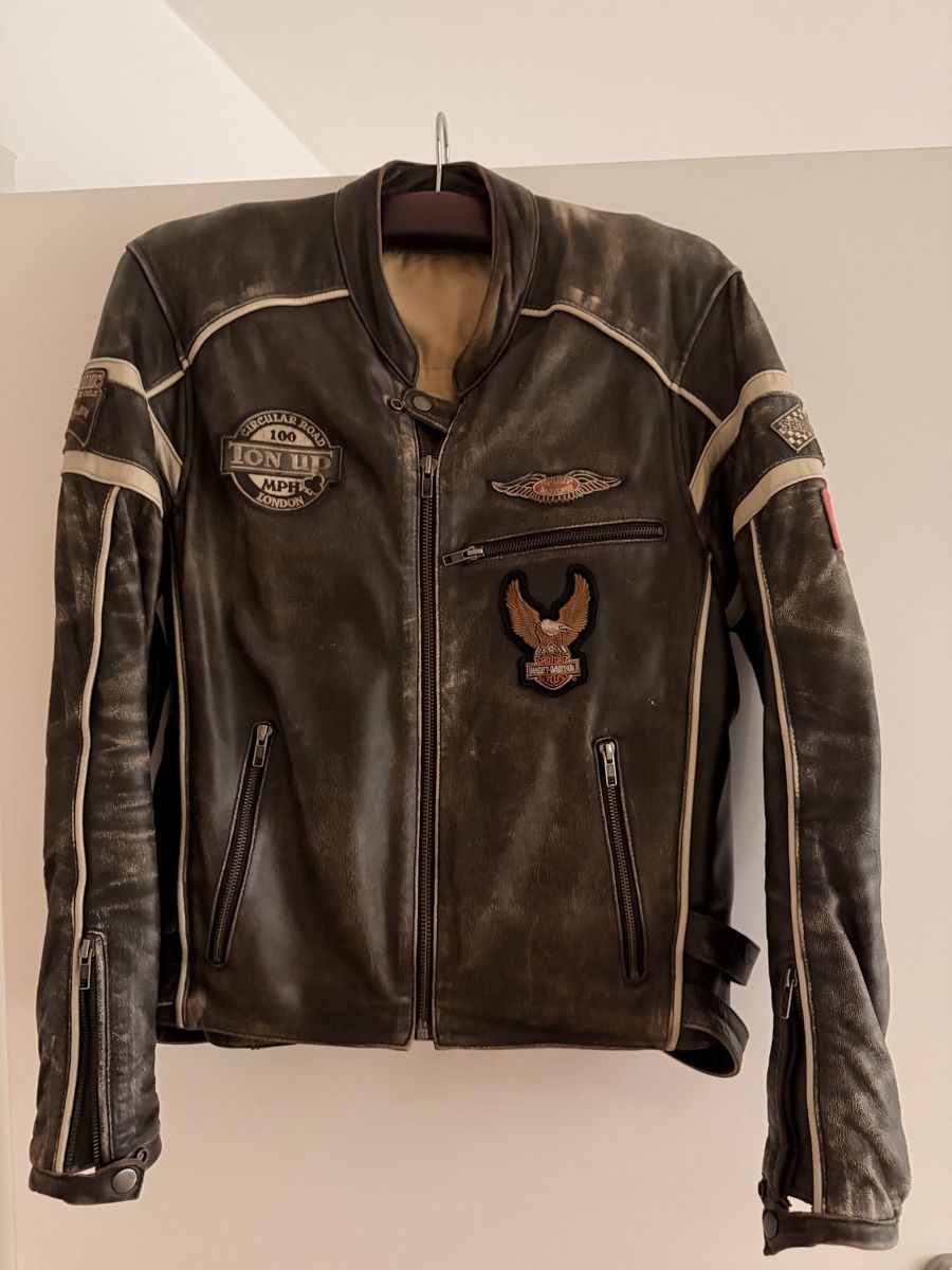 Giacche: Lederjacke Motorrad Harley Grösse L – Usato da Steckborn venduto da Routryder