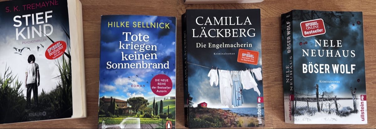 Libri: Bücherpaket/ 12 Krimis/Thriller – Usato da Basel venduto da NellyBotti 2