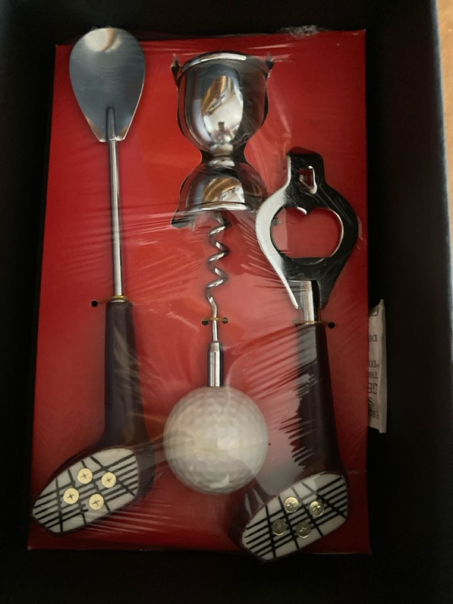 Set di piatti: Golf Set bar vintage – Nuovo (secondo la descrizione) da Bursinel venduto da SeveralLives