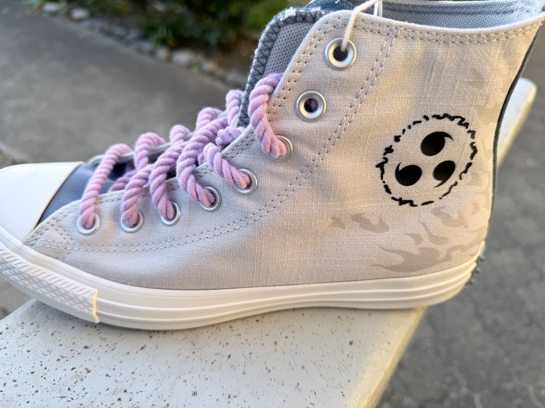Converse Scarpe da uomo: Converse Chuck Taylor All Star Hi Naruto Sasuke – Usato da Gerlafingen venduto da Thomibasichome 4