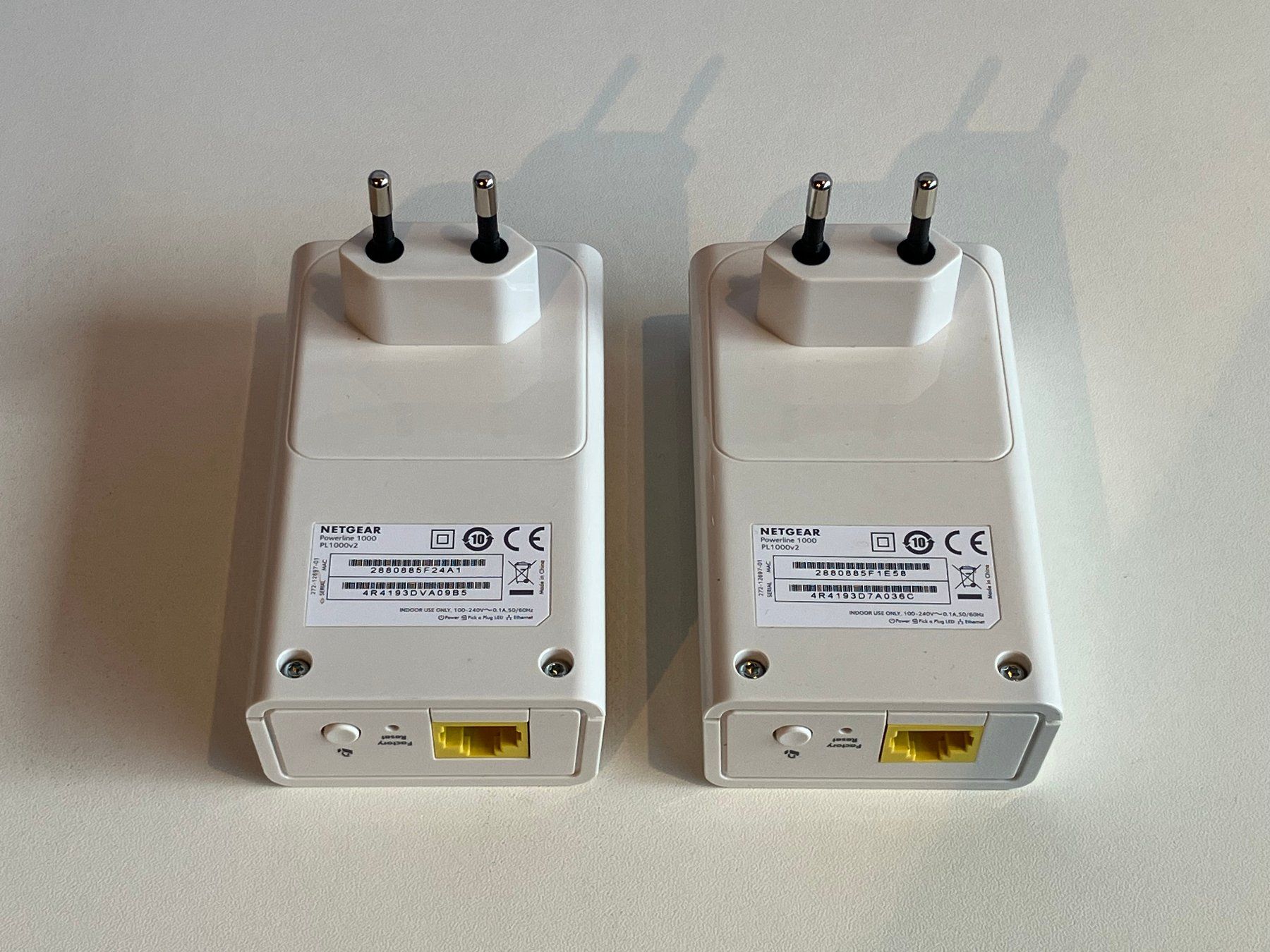Laufwerke & Adapter: NETGEAR KIT powerline PL-1000v2 NEUF – Neu (gemäss Beschreibung) aus Delley von ogringo77 3