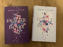 2 Romane Mona Kasten Lonely Heart inkl. Farbschnitt