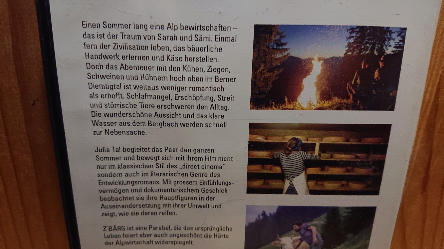 Tutti i DVDs: Z'BÄRG DVD von Julia Tal – Usato da Wilderswil venduto da Exebub 2