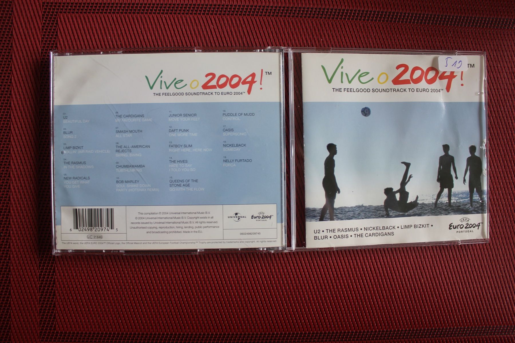 CD: Various Vive O 2004 (CD) (519) – Usato da Geroldswil venduto da CD-Verkauf-2022