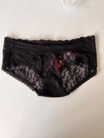 Spitzen-Slip, MyCLOSET (MIGROS), Grösse 38, Farbe Schwarz
