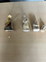 Krippenfiguren Set aus Holz handbemalt guter Zustand