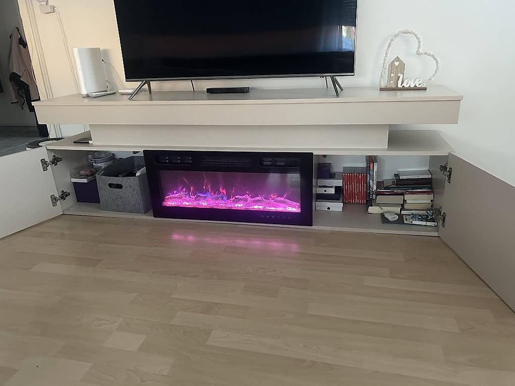 Mobili TV: TV- Möbel mit Elektrokamin – Usato da Reinach AG venduto da TiiNA123 4