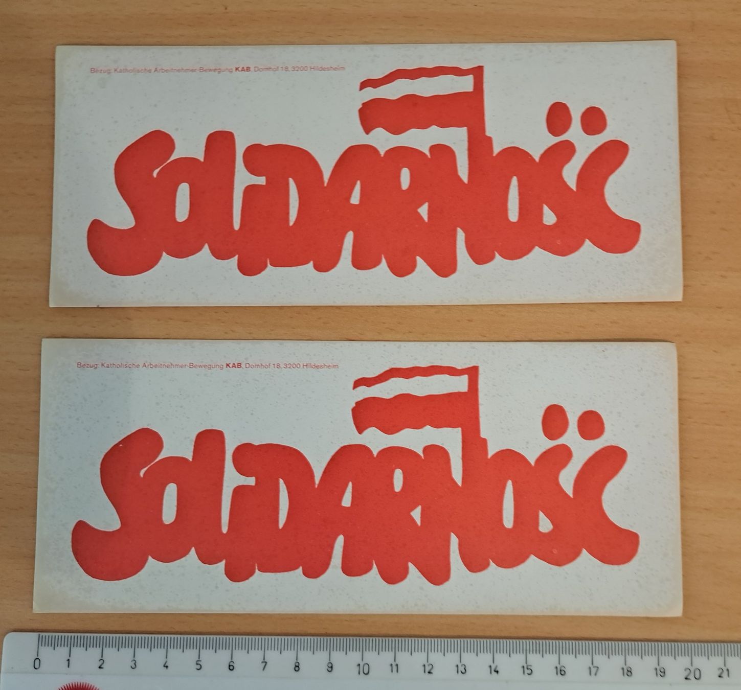 Sticker: Polnische Geschichte // Kleber "Solidarnosc" 1981/1982 – Nuovo (secondo la descrizione) da Bellikon venduto da cebas23