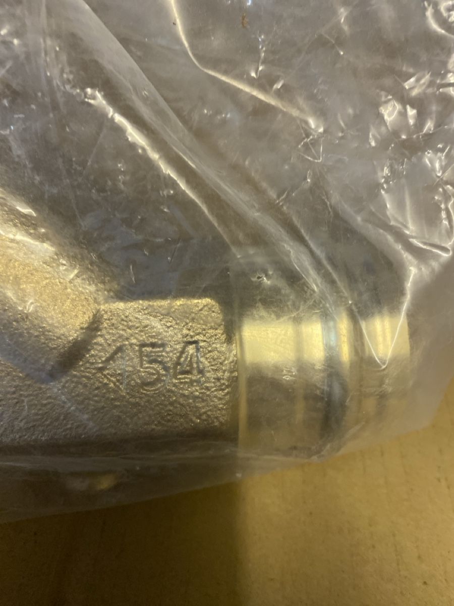 Robinetterie: Schrägsitzventil 54mm mit Entleerung Nussbaum – Neuf avec emballage d'origine à Zeiningen par rot_2xls 2