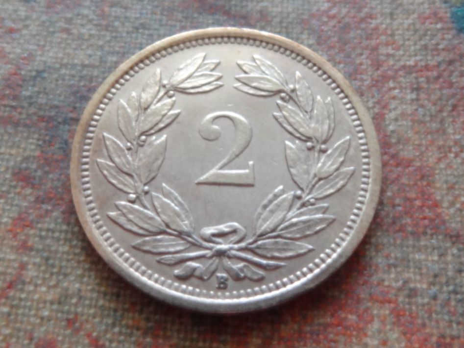 Alle Münzen: 2 Rp. 1930  (D) – Gebraucht aus Romanel-sur-Lausanne von Swift13 1