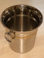 Eleganter Champagnerkühler aus Edelstahl - Top Zustand!