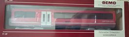 H0m Bemo 3298 131 RhB AGZ Mittelwagen 2Kl 573 02