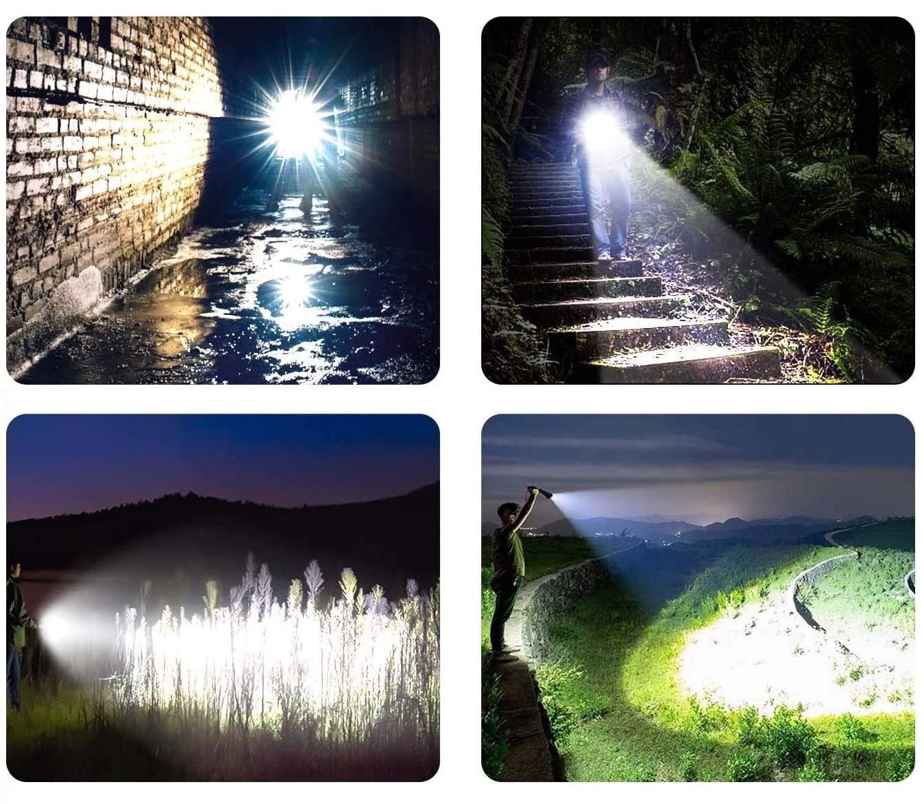 Lampade: Taschenlampe LED Extrem Hell 1500Lumen – Nuovo (secondo la descrizione) da Thun venduto da Laoye 7