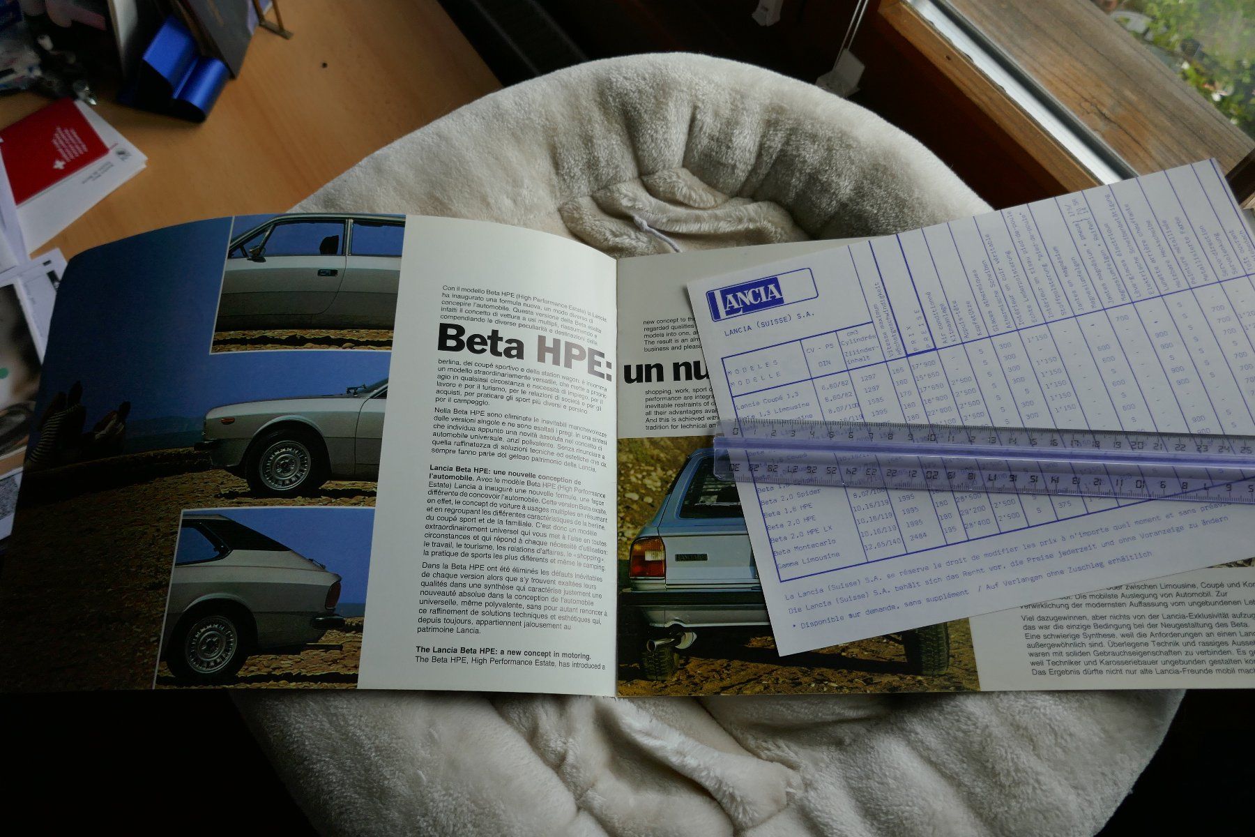 Saab Documenti: Lancia  Beta  HPE  Originalprospekt – Nuovo (secondo la descrizione) da Madiswil venduto da ML911 1