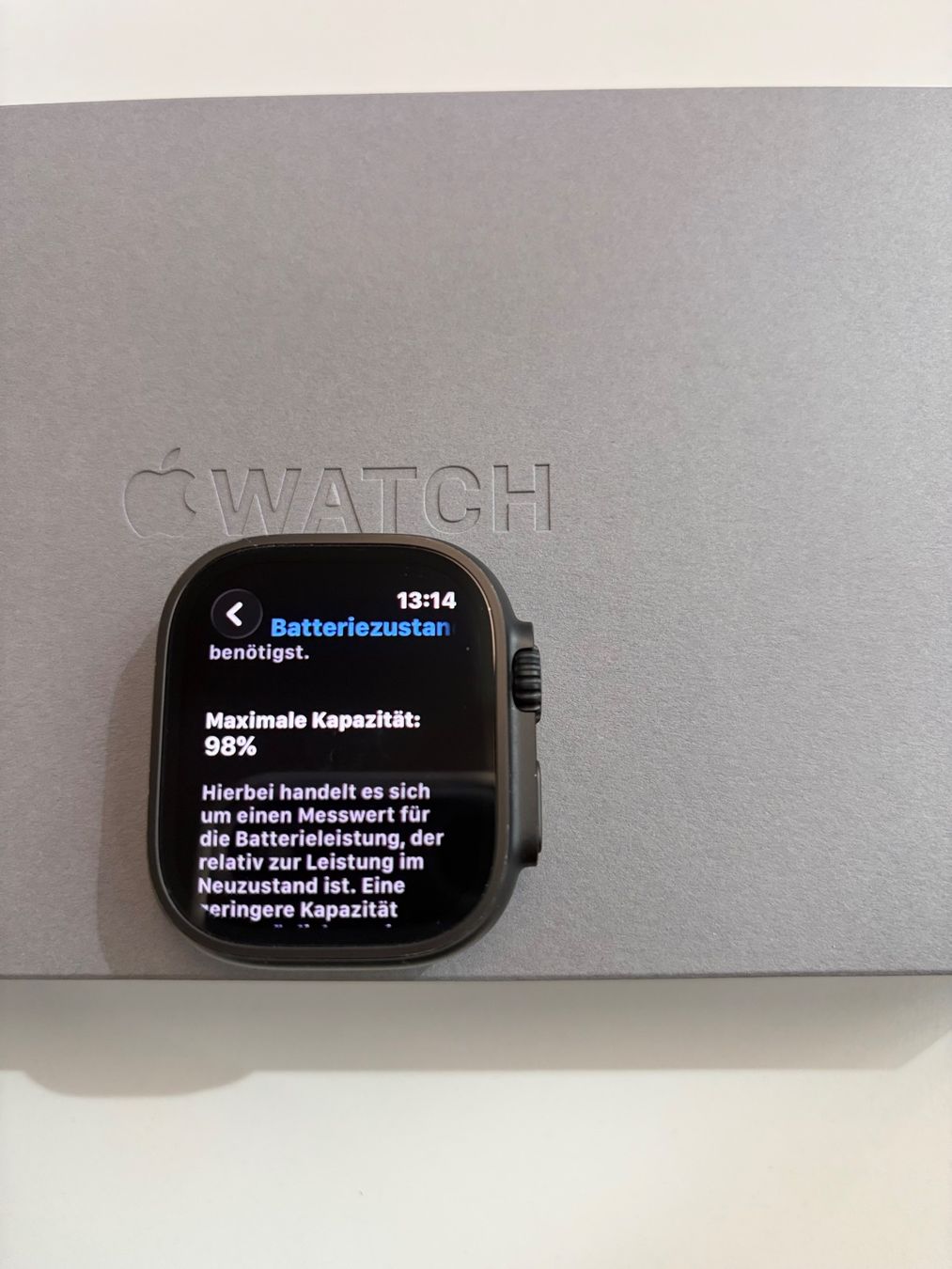 Apple Smartwatch: Apple Watch Ultra 2 schwarz – Usato da Löhningen venduto da Audi820 3