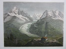VALLÉE DE CHAMOUNIE /AQUATINTA