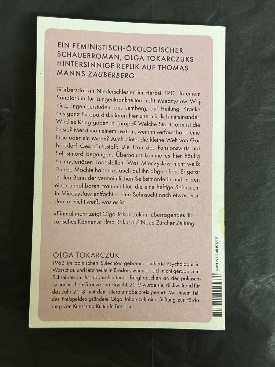 Libri: Olga Tokarczuk "Empusion" Roman – Usato da Bern venduto da schnupka 1