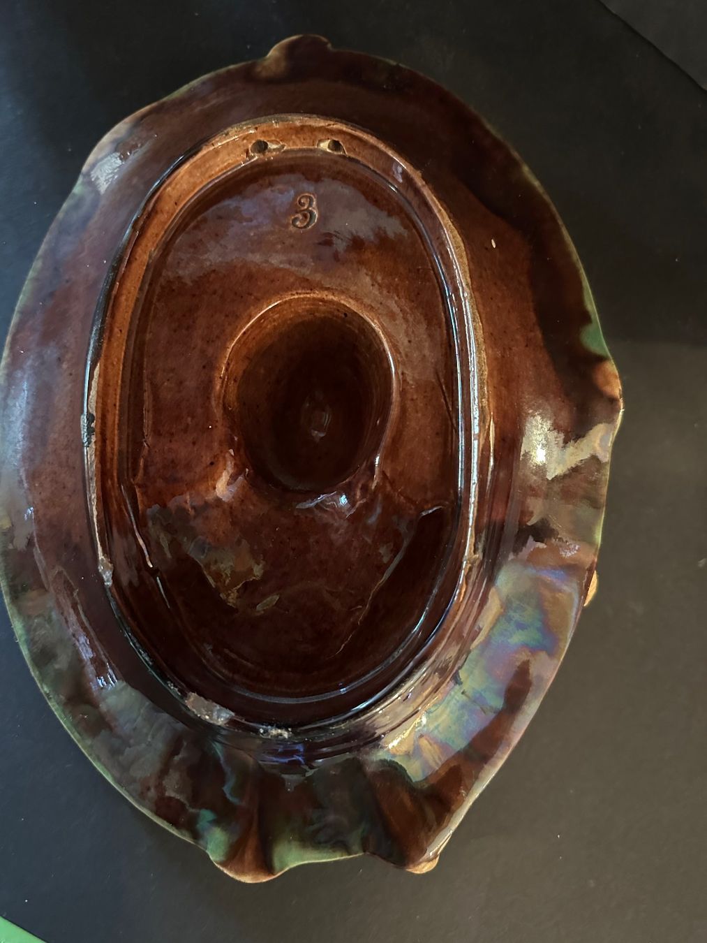 Vasen & Gefässe: Majolica Wand Vase – Gebraucht aus Saas im Prättigau von norman02 3