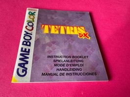 ANLEITUNG FÜR TETRIS DX GAME BOY COLOR