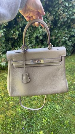 Elegante Leder Handtasche