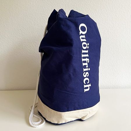 QUÖLLFRISCH | NEU Seesack Stoffbeutel | Appenzell Bier