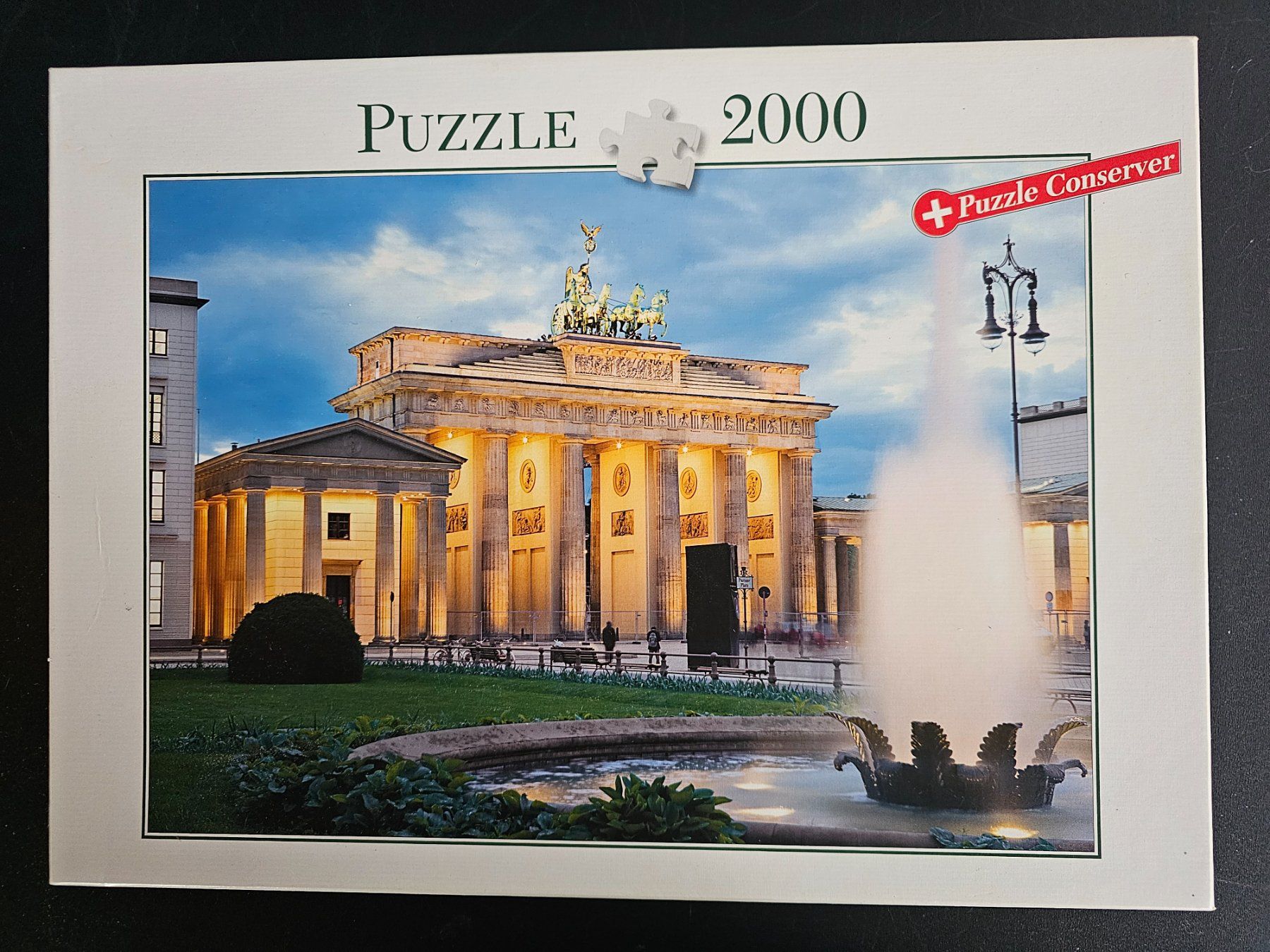 Puzzles: Puzzle 2000 Teile -Brandenberger Tor – Gebraucht aus Altstätten SG von Carrybones