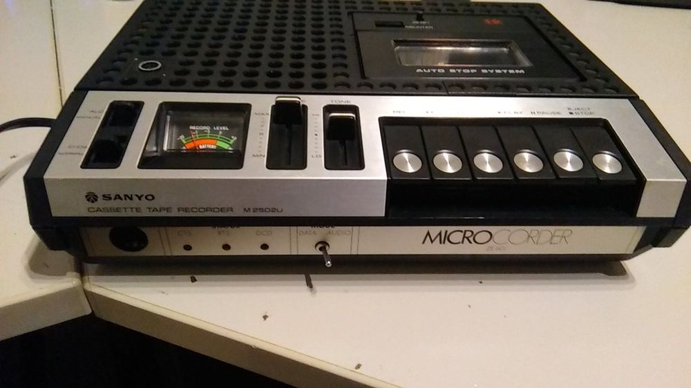 Sanyo Cassette Tape Recorder M 2502U Kaufen auf Ricardo