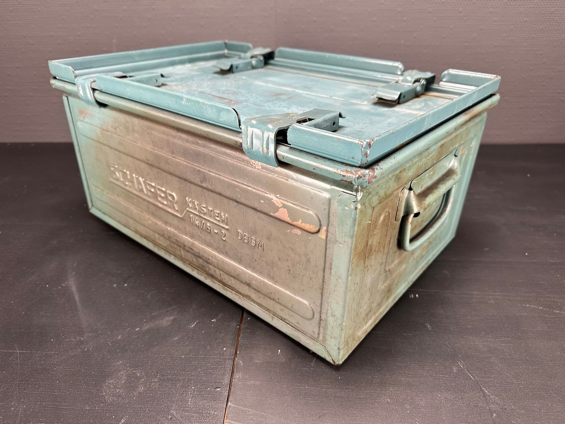 Casse di trasporto: Schäfer Box mit Deckel, Industrial Design – Usato da Laufenburg venduto da industrial-silence 3