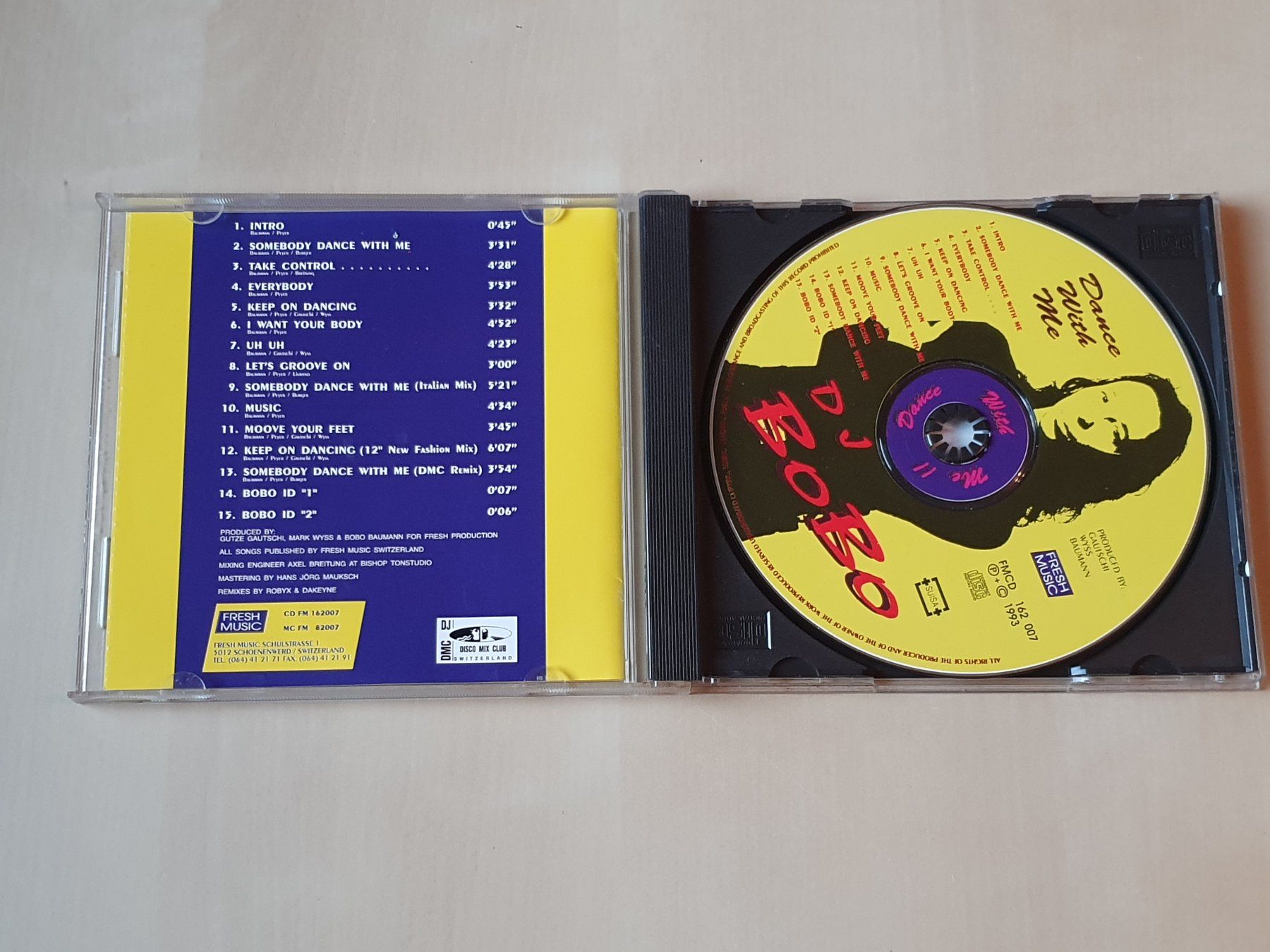 CD: DJ Bobo Dance with me – Usato da Stansstad venduto da collectorsshop 2