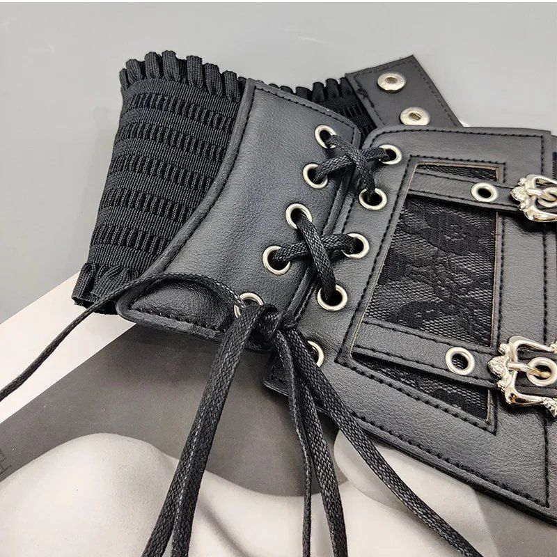 Cinture: Gothic Punk Spitze Elastischer Korsettgürtel – Nuovo e nell'imballaggio originale da Lausanne venduto da FASHION-WORLD-SHOP 4