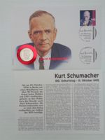 3 Politiker Münzbriefe Mark unzirkuliert 2 x 2Mark 1x 1Mark