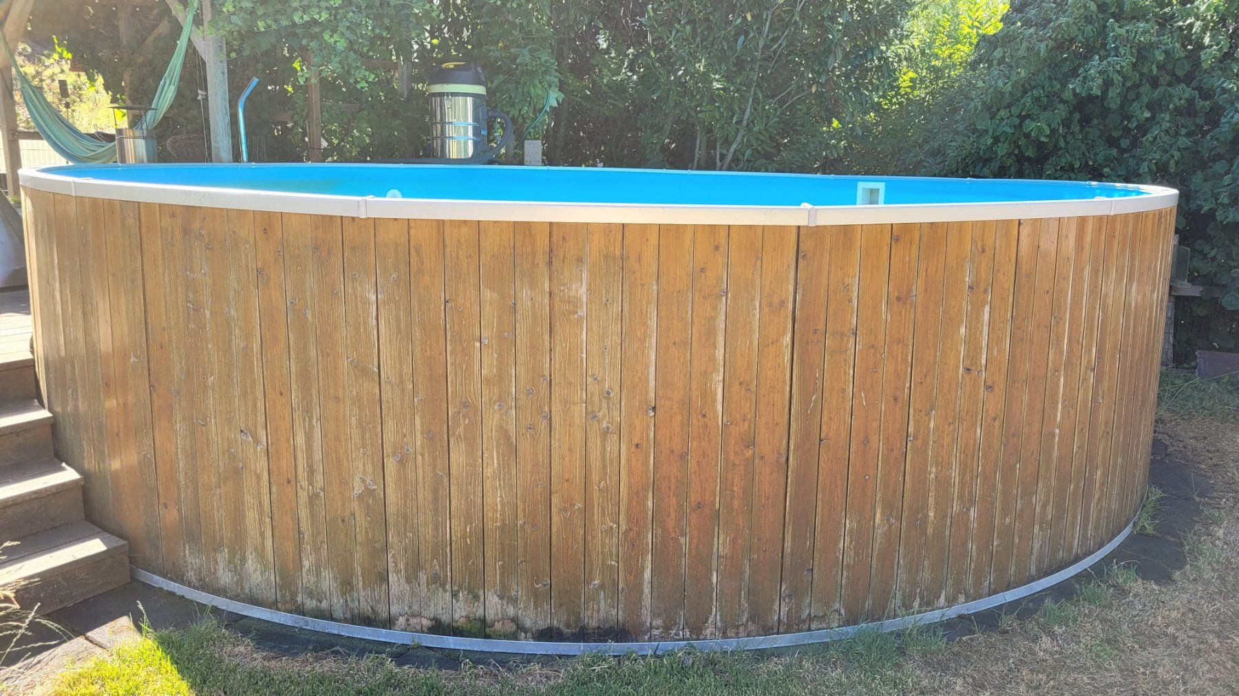 Piscines: Pool Stahlwandpool 500 x 120 – D'occasion à Mümliswil par Othi123