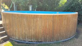 Pool Stahlwandpool 500 x 120