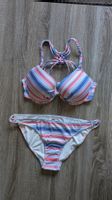 Bikini H&M righe multicolore taglia 44 80C nuovo