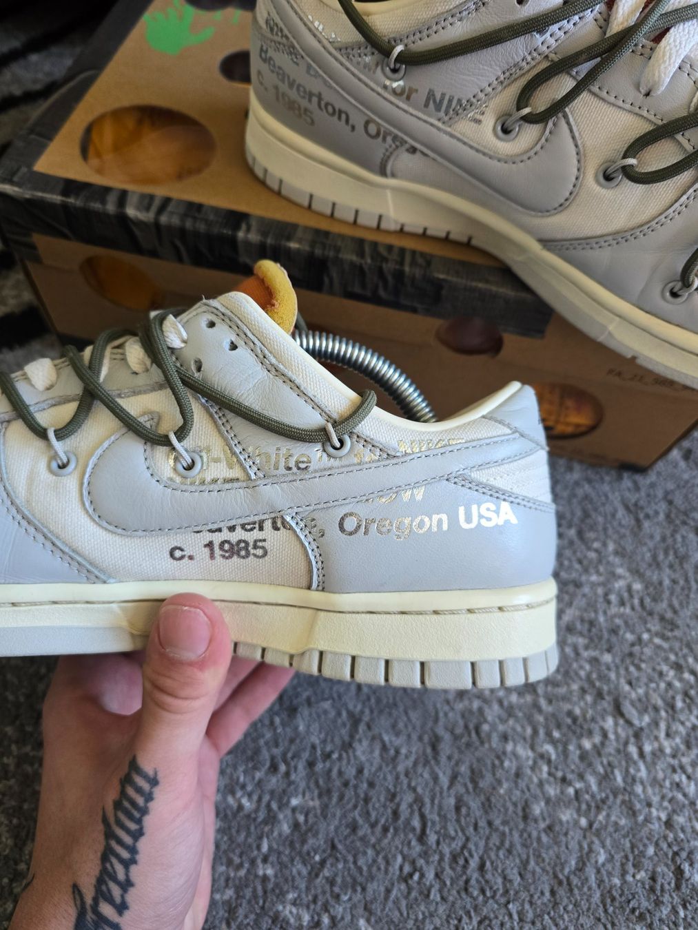 Scarpe da uomo: Dunk low off white Lot 22 – Usato da Bôle venduto da A_Kickstory 3