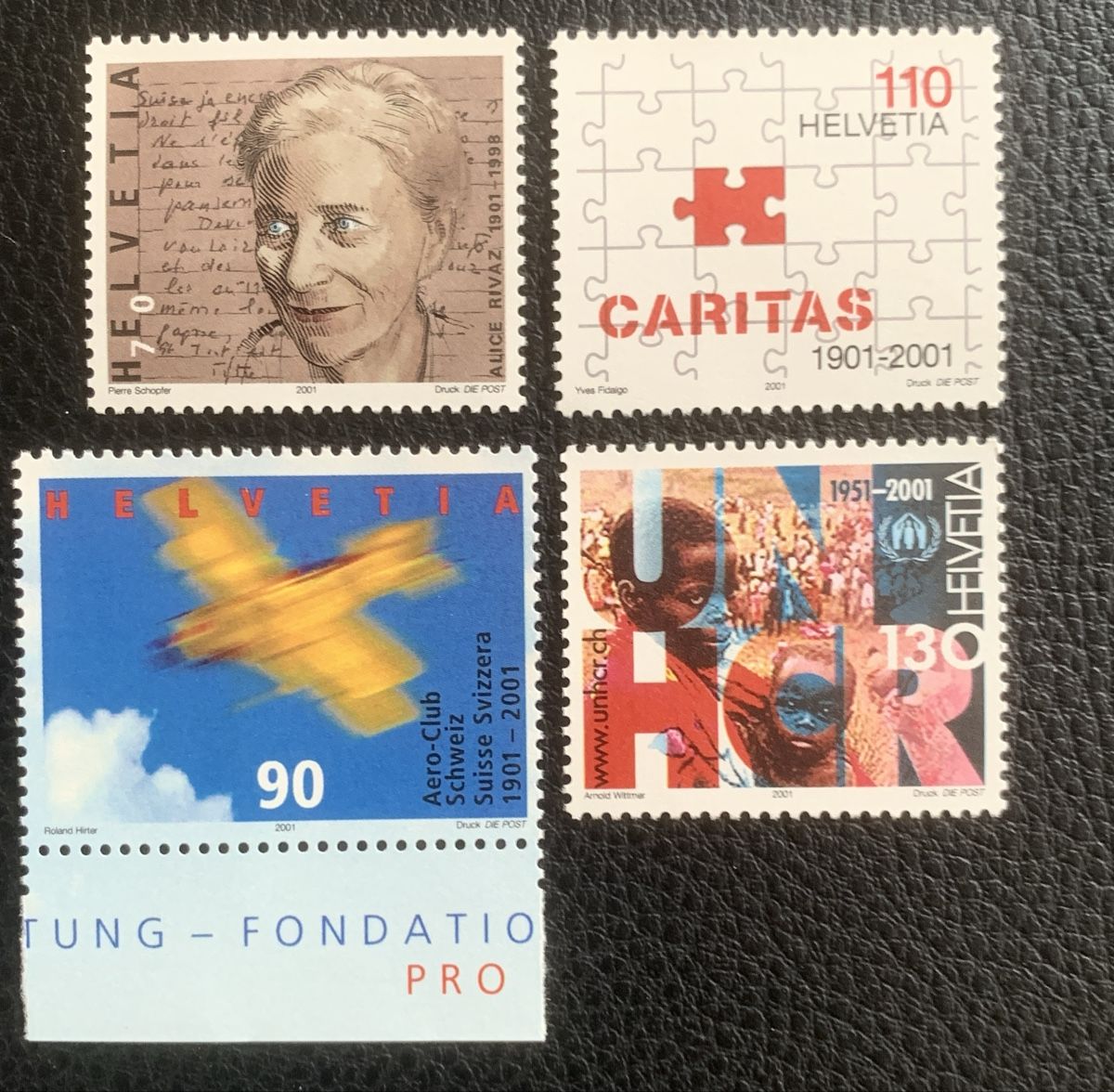 Tutti i francobolli: Pro Aero Briefmarken 2001 – Nuovo (secondo la descrizione) da Cham venduto da Spezialch 1