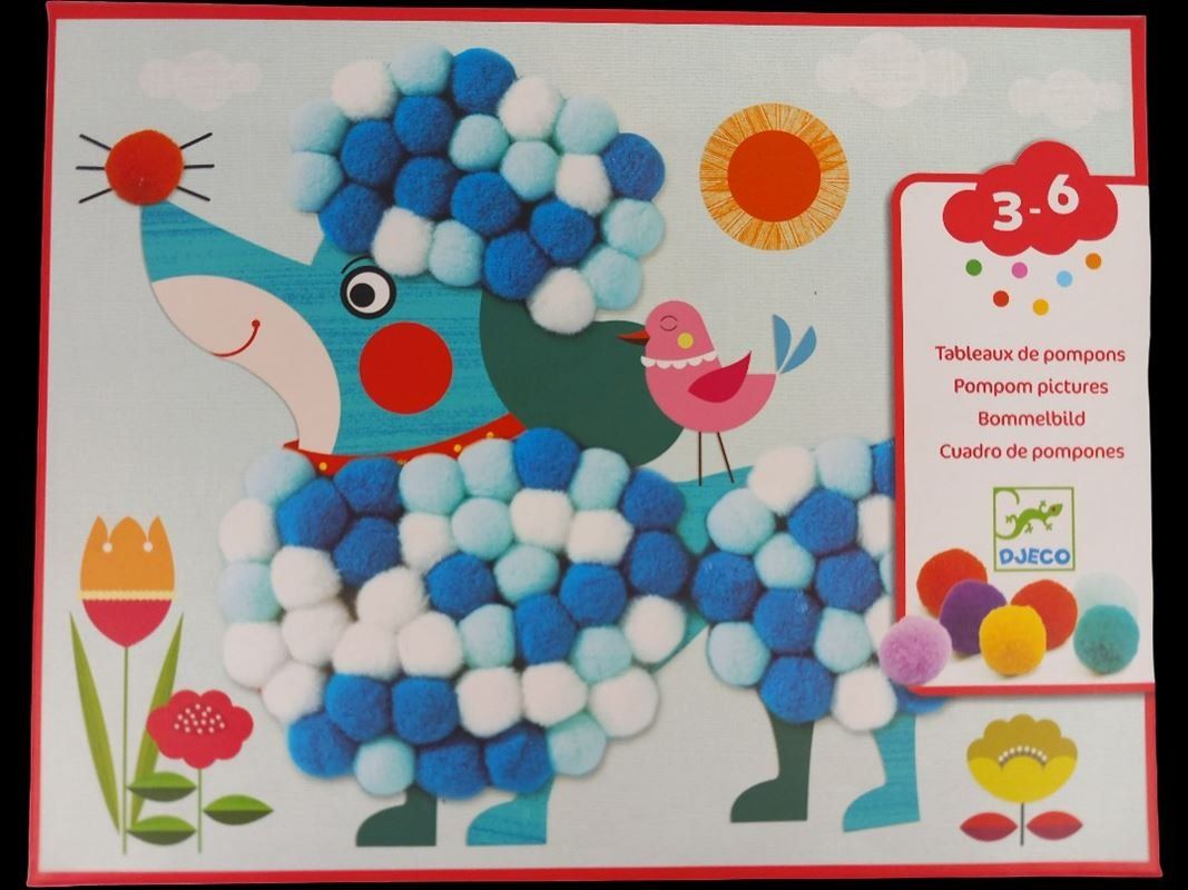 Djeco Bastelsets: Djeco Bommelbild – Neu und originalverpackt aus Hünenberg von Restwert_Zug 1