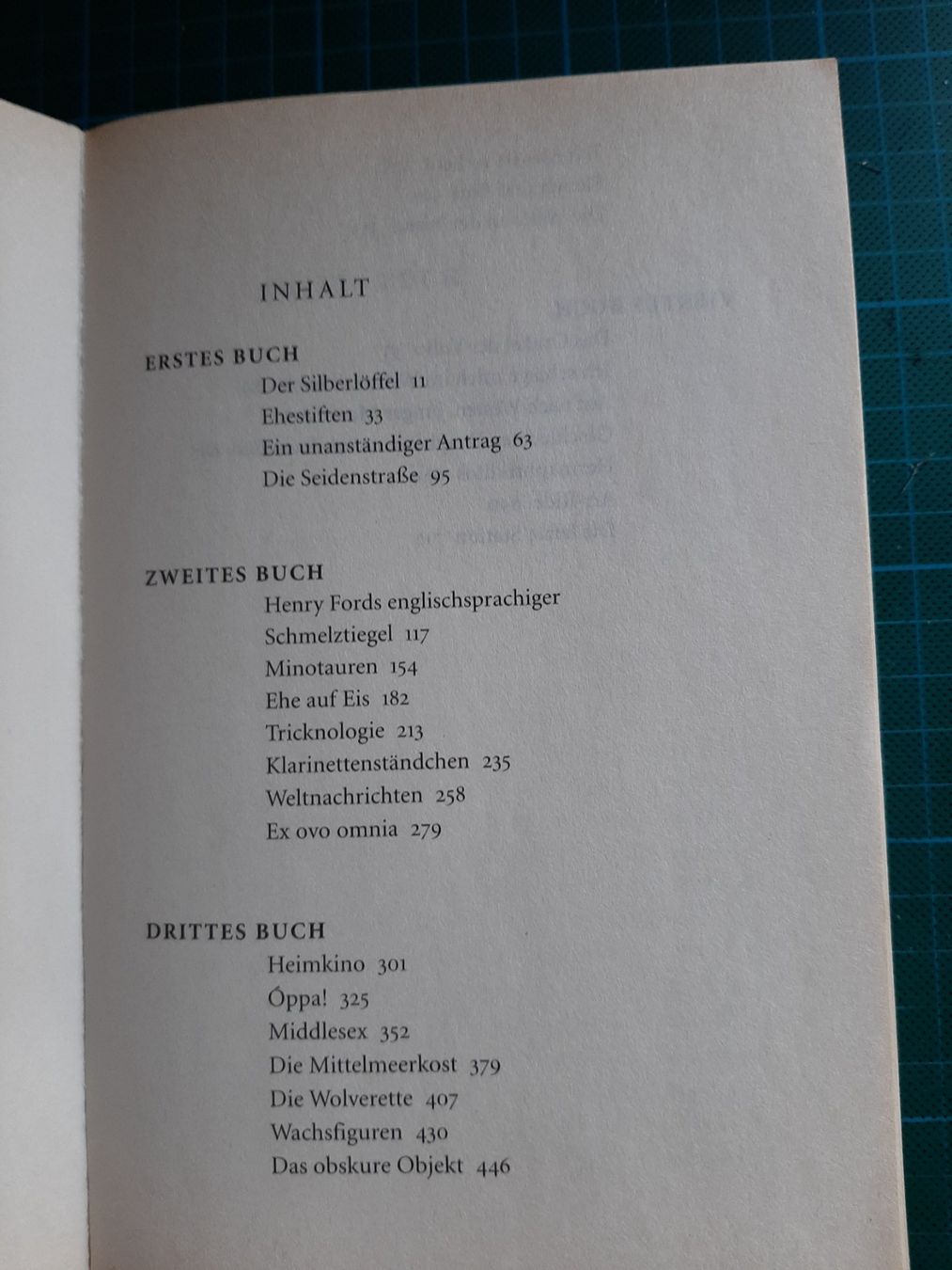 Bücher: Jeffrey Eugenides: Middlesex. Roman – Gebraucht aus Basel von kouki51 2