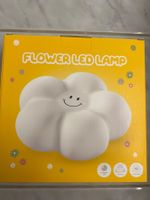 LED-Lampe Blume 4 Farben Silikon 18,5 cm neuwertig