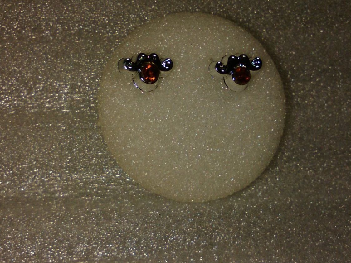 Orecchini pendenti & Orecchini a lobo: OHRRINGE MODESCHMUCK,,,MIT ROT KRISTALL – Nuovo (secondo la descrizione) da Basel venduto da bijoutrie_4