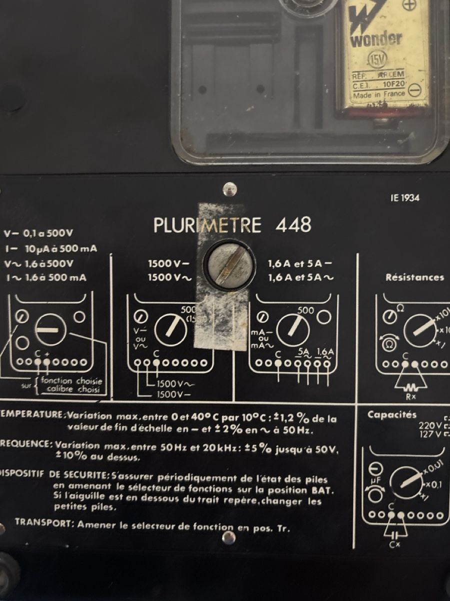 Misurare:  Plurimètre Metrix 448  – Usato da Sion venduto da pasadena1914 5
