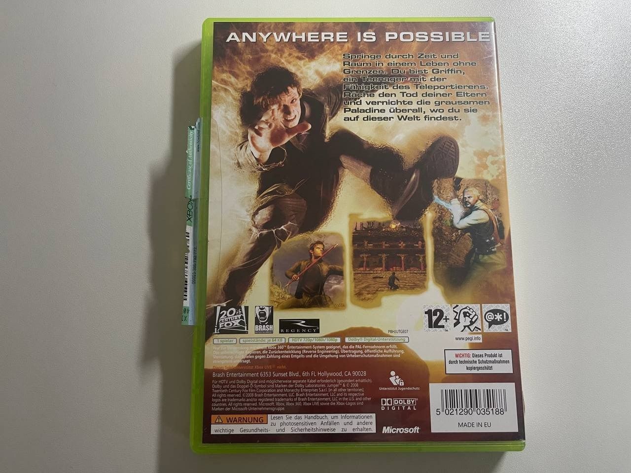 Microsoft Spiele: Jumper: Griffin's Story, Xbox 360 – Neu (gemäss Beschreibung) aus Couvet von Aura_aura 2