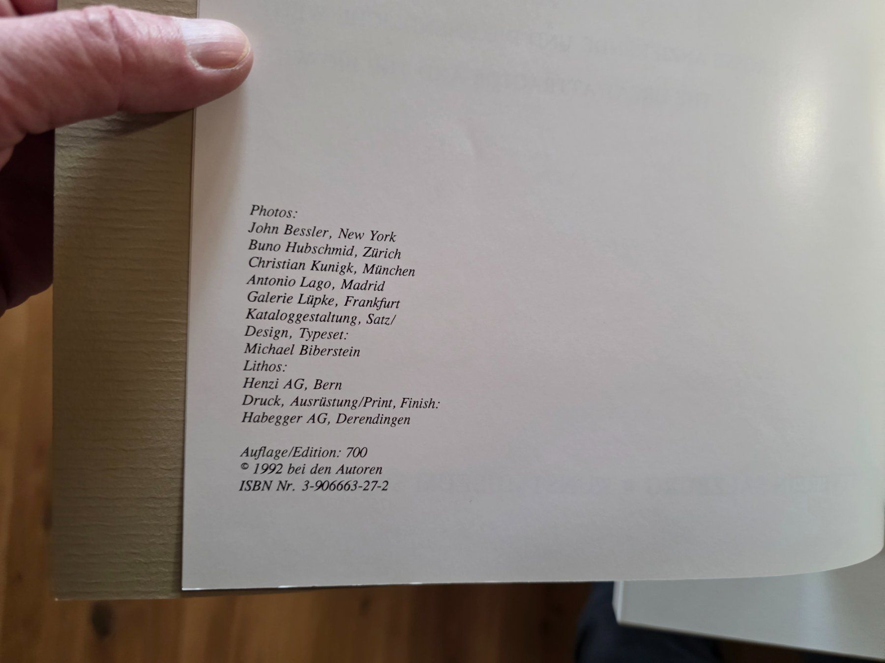 Bücher: Michael Biberstein - Das grosse Anziehende und die unendlich – Gebraucht aus Walterswil BE von Lonitti 4