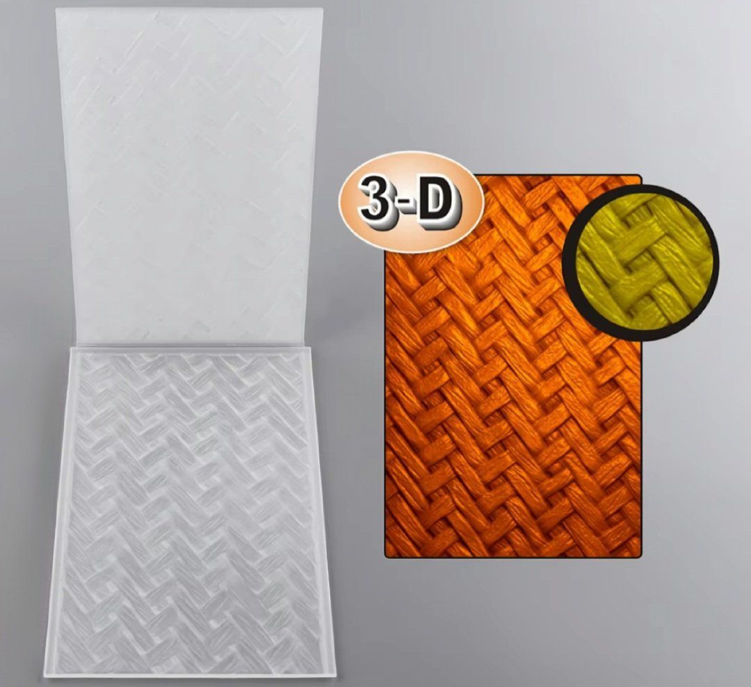 Schablonen: 3D Prägeschablone Nr.976, Muster (Sizzix geeignet) – Neu und originalverpackt aus Gretzenbach von Fliegepilz56 2