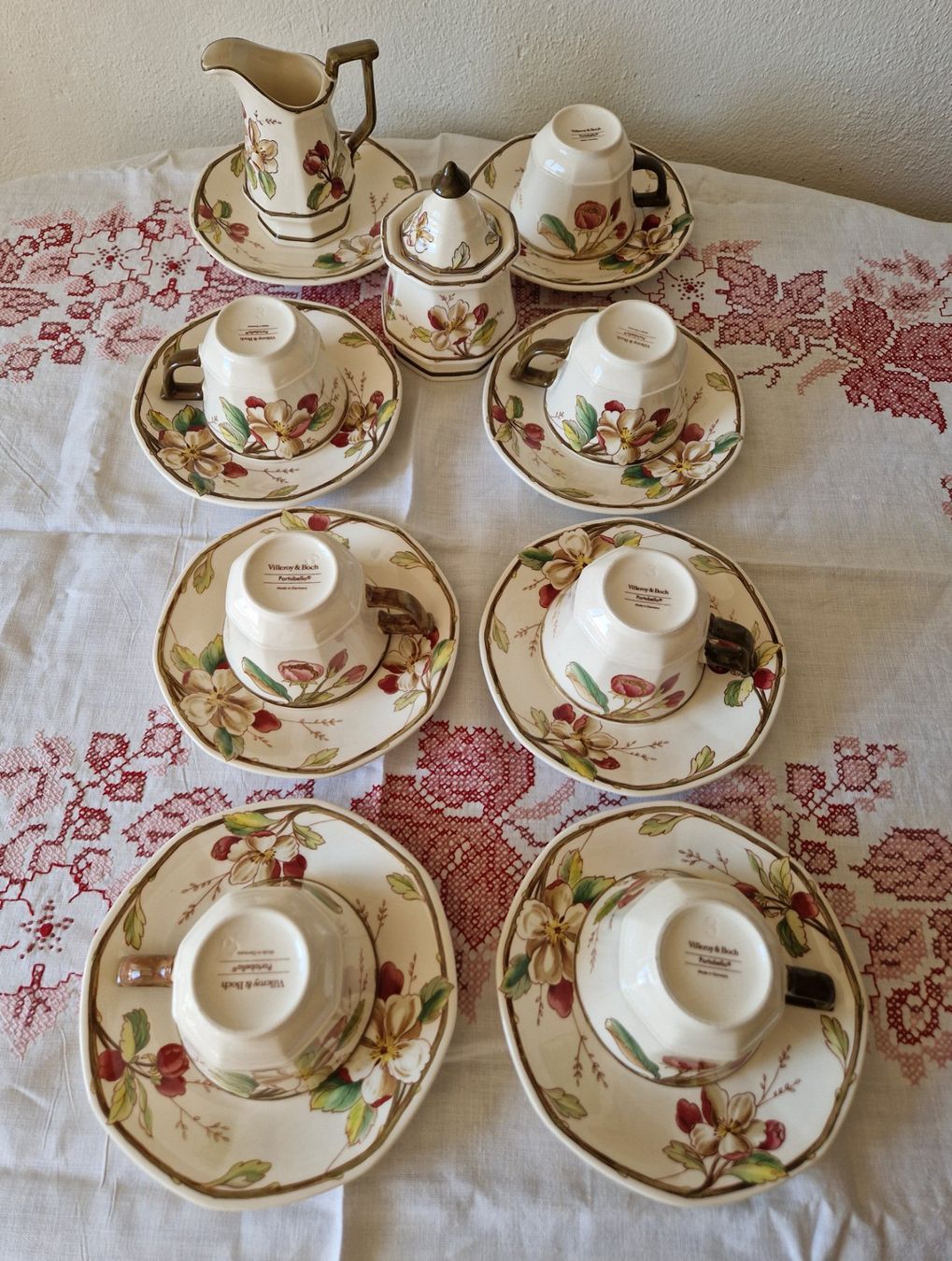 Villeroy & Boch Geschirrsets: Kaffeeservice Villeroy & Boch Portobello – Neu (gemäss Beschreibung) aus Bern von Antikbatik 1