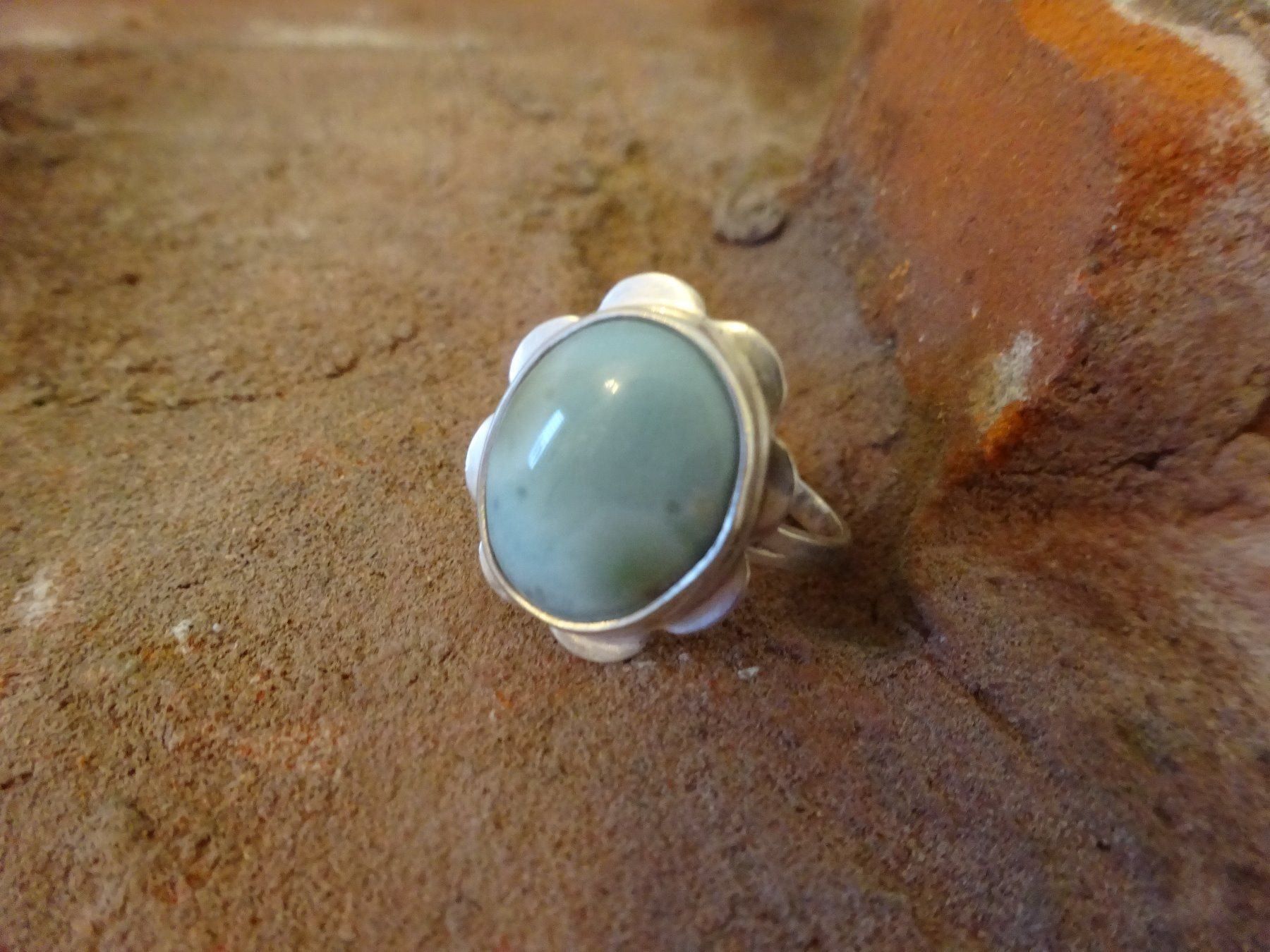 Ringe: Ring Larima Blume Santo Domingo RG51 /925 S – Gebraucht aus Esslingen von FetteSchnecke