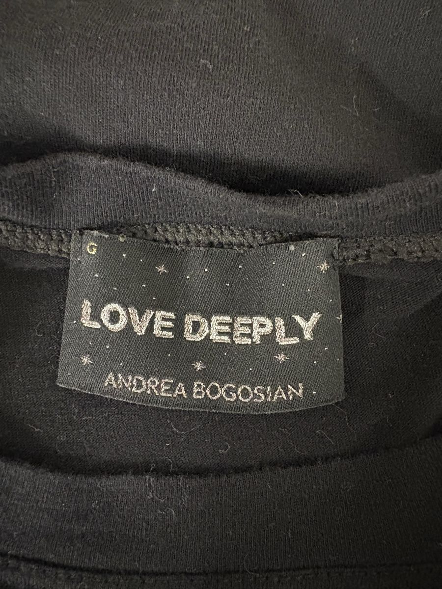 T-Shirts: Andrea Bogosian T-Shirt, Schwarz, Gr. S Baumwolle Basic – Neu (gemäss Beschreibung) aus Regensdorf von secondchancefashion 4