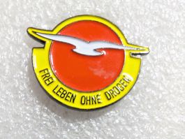 Ansteckpin 296: Frei leben ohne Drogen